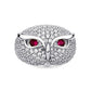 Bling Ice Out Owl Ring